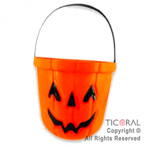 BALDE CARAMELERA HALLOWEEN CALABAZA x 1